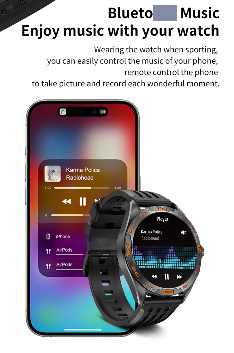 Bluetooth Music Smartwatch